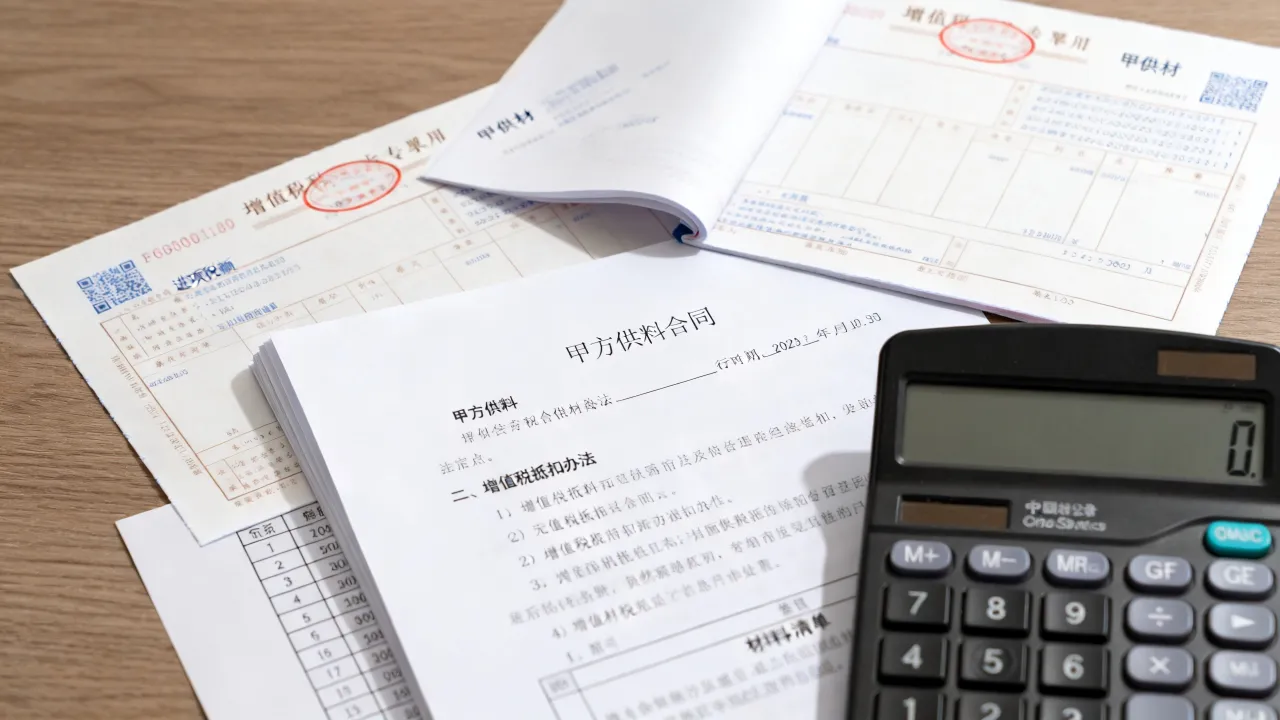 甲供材如何抵扣进项税额,甲方供料增值税抵扣办法-图2 甲供材如何抵扣进项税额,甲方供料增值税抵扣办法-图2