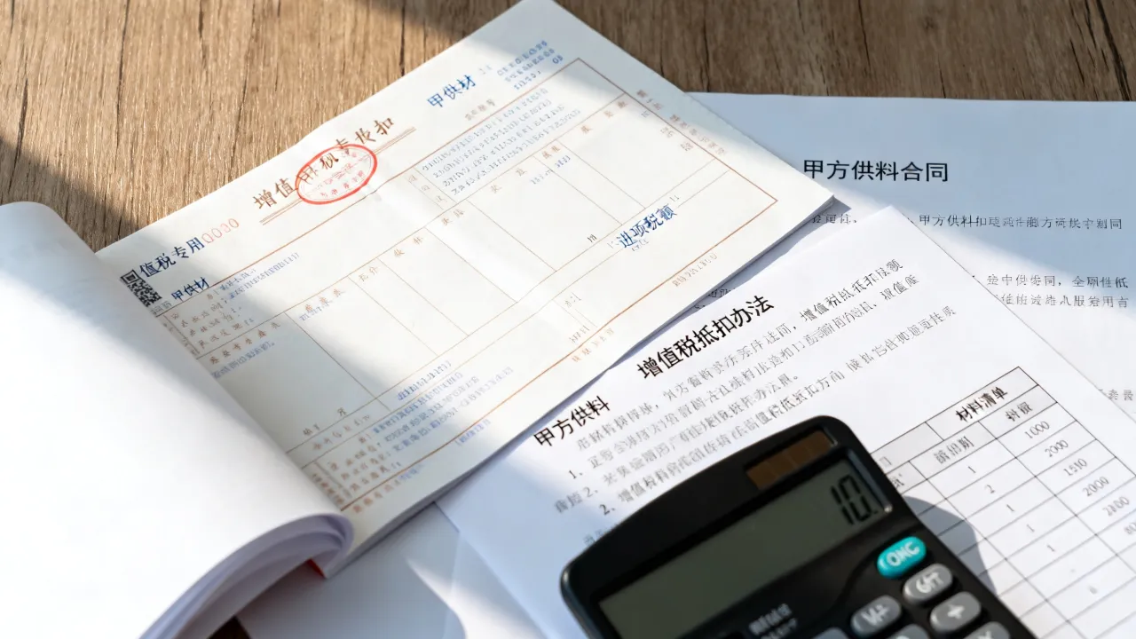甲供材如何抵扣进项税额,甲方供料增值税抵扣办法-图3 甲供材如何抵扣进项税额,甲方供料增值税抵扣办法-图3