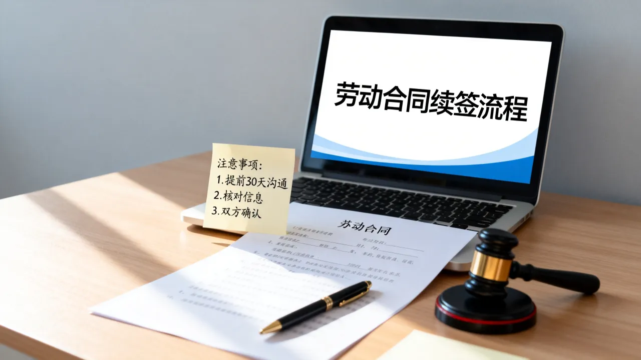 人事专员劳动合同到期怎么办,续签流程和注意事项有哪些?