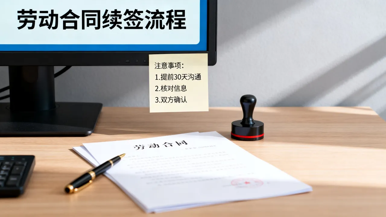 人事专员劳动合同到期怎么办,续签流程和注意事项有哪些?-图2 人事专员劳动合同到期怎么办,续签流程和注意事项有哪些?-图2