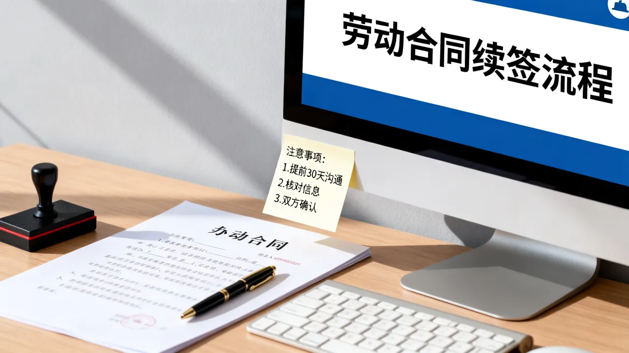 人事专员劳动合同到期怎么办,续签流程和注意事项有哪些?-图3 人事专员劳动合同到期怎么办,续签流程和注意事项有哪些?-图3