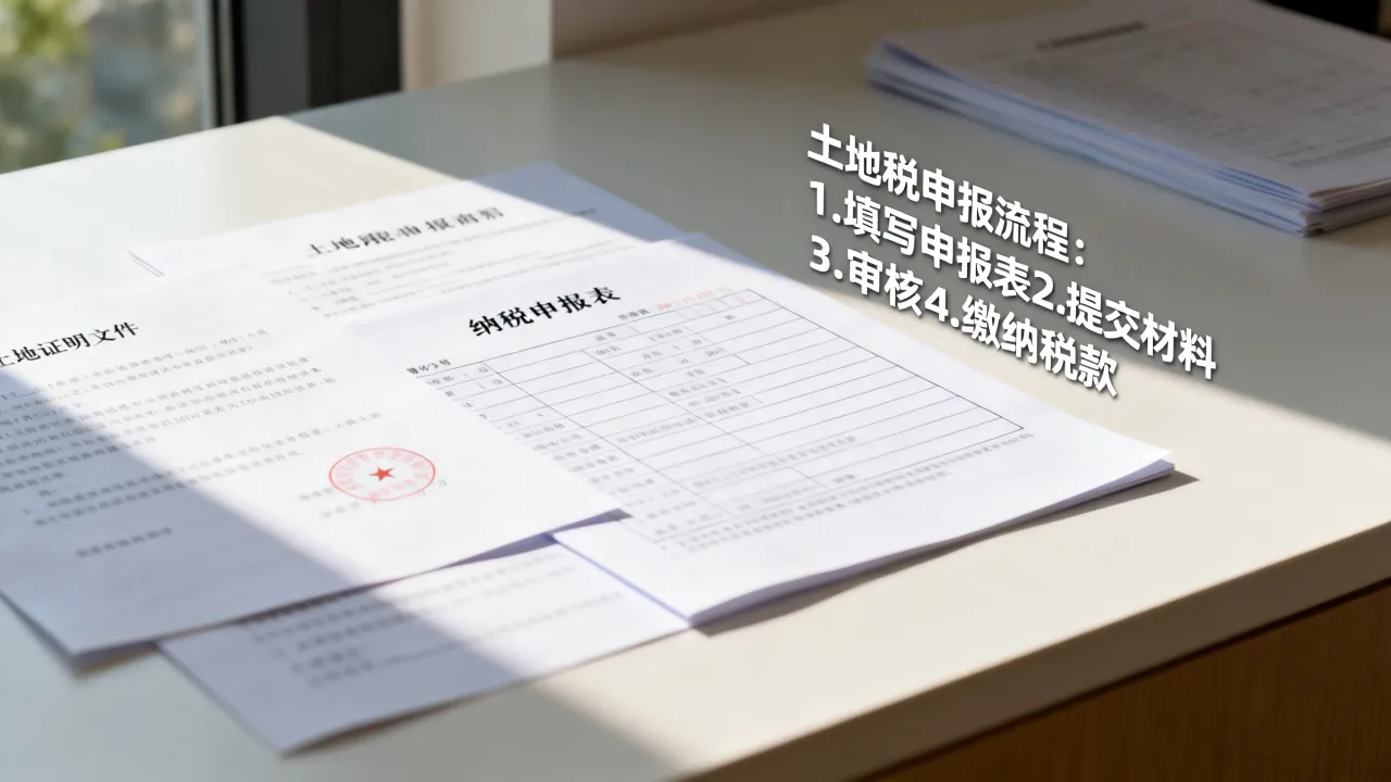 土地税如何申报，土地使用税怎么申报流程及所需材料？