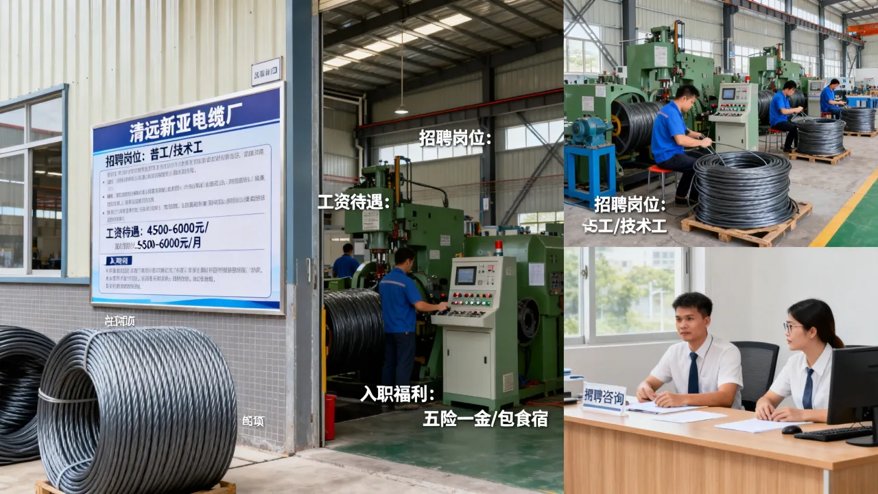 清远新亚电缆厂招聘信息真实吗,新亚电缆厂招工工资待遇怎么样?-图3 清远新亚电缆厂招聘信息真实吗,新亚电缆厂招工工资待遇怎么样?-图3