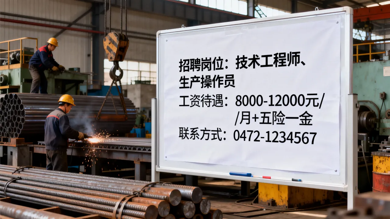 包头市大安钢铁集团招聘信息在哪看,工资待遇怎么样?-图2 包头市大安钢铁集团招聘信息在哪看,工资待遇怎么样?-图2