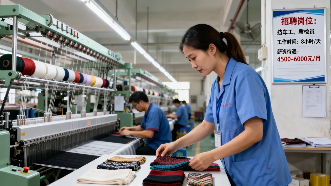 淮安百隆访织厂招聘吗,工作环境和工资待遇怎么样?-图1 淮安百隆访织厂招聘吗,工作环境和工资待遇怎么样?-图1