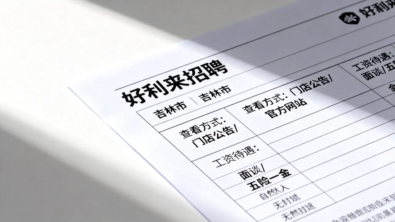 吉林市好利来招聘信息在哪看?工资待遇怎么样-图1 吉林市好利来招聘信息在哪看?工资待遇怎么样-图1
