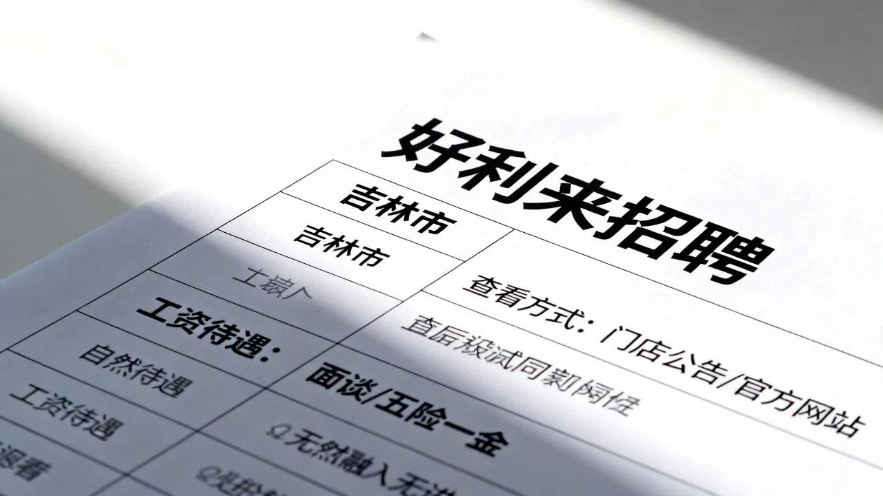 吉林市好利来招聘信息在哪看?工资待遇怎么样-图2 吉林市好利来招聘信息在哪看?工资待遇怎么样-图2