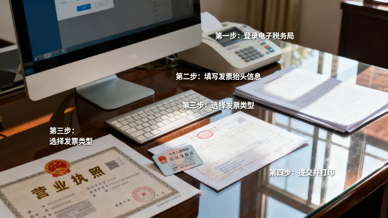 如何申请机打发票，机打发票怎么开需要什么资料