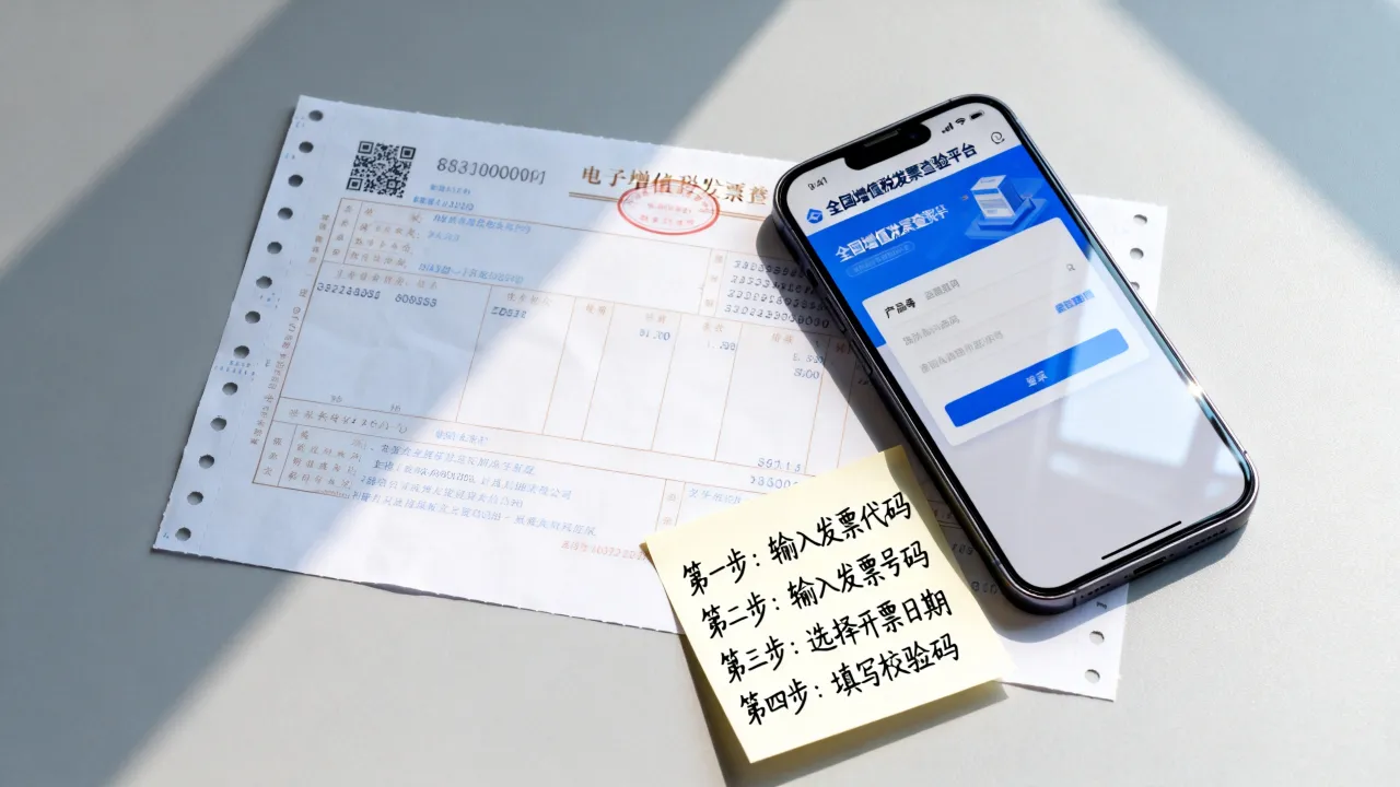 如何查电子发票真伪,全国增值税发票查验平台怎么查?-图3 如何查电子发票真伪,全国增值税发票查验平台怎么查?-图3