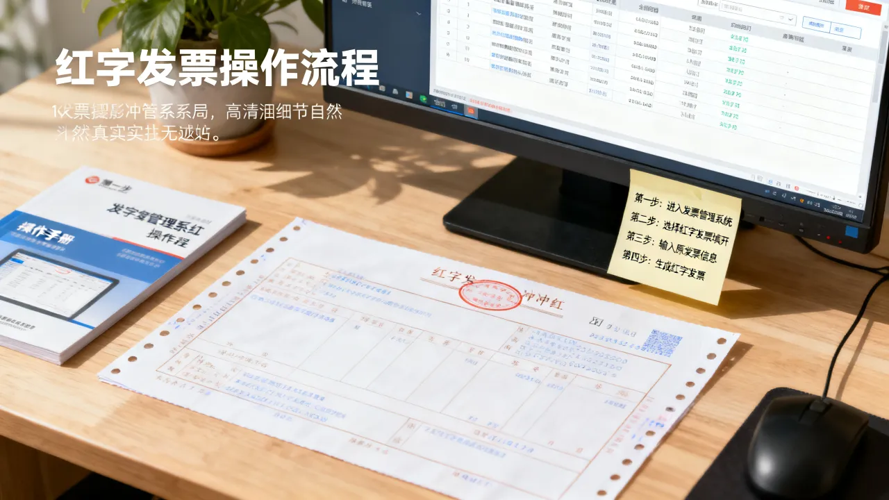 红字发票如何冲红,红字发票冲红的具体操作流程是什么-图2 红字发票如何冲红,红字发票冲红的具体操作流程是什么-图2