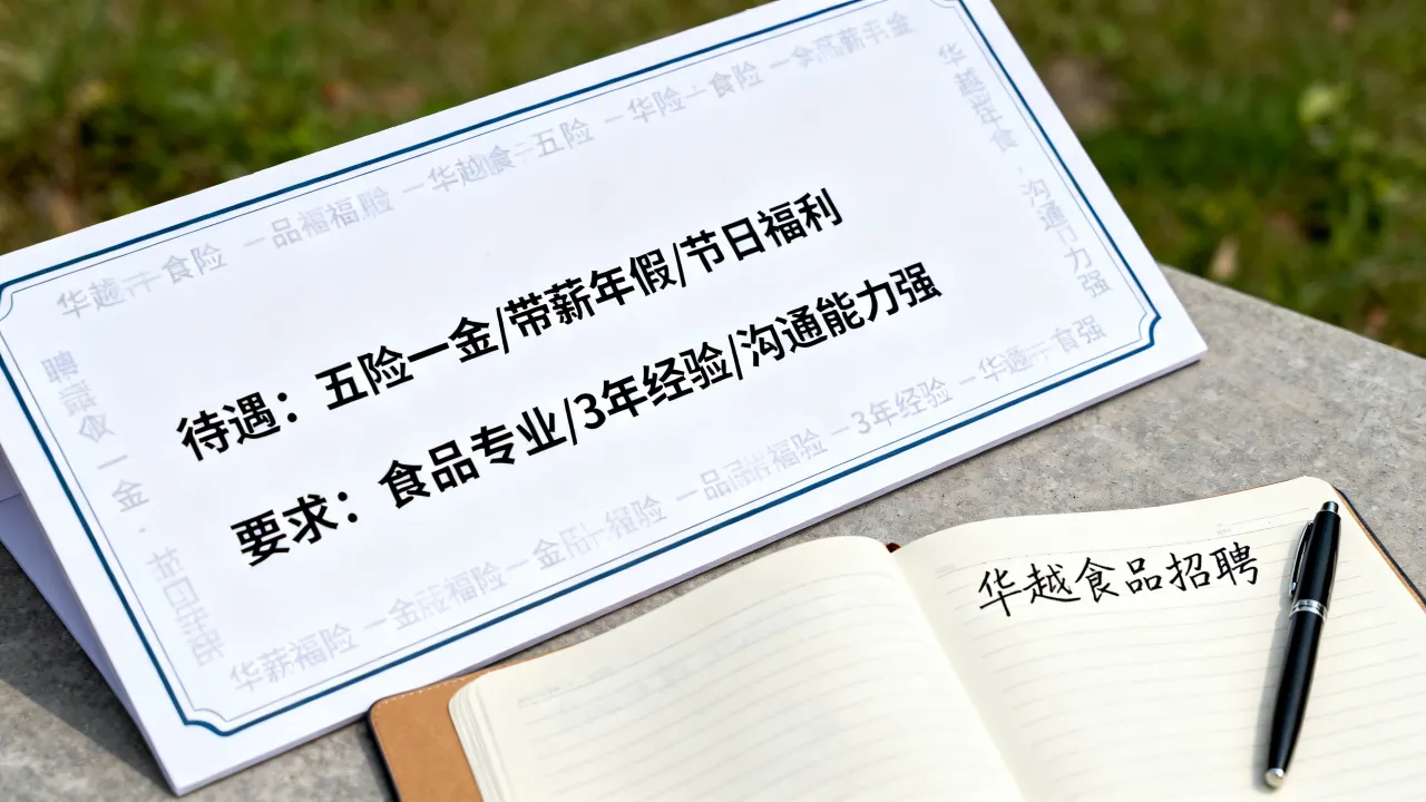 湖南华越食品公司招聘待遇怎么样?有什么要求?