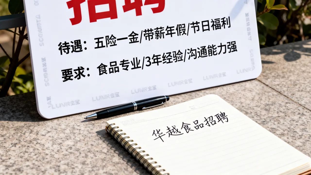 湖南华越食品公司招聘待遇怎么样?有什么要求?-图2 湖南华越食品公司招聘待遇怎么样?有什么要求?-图2