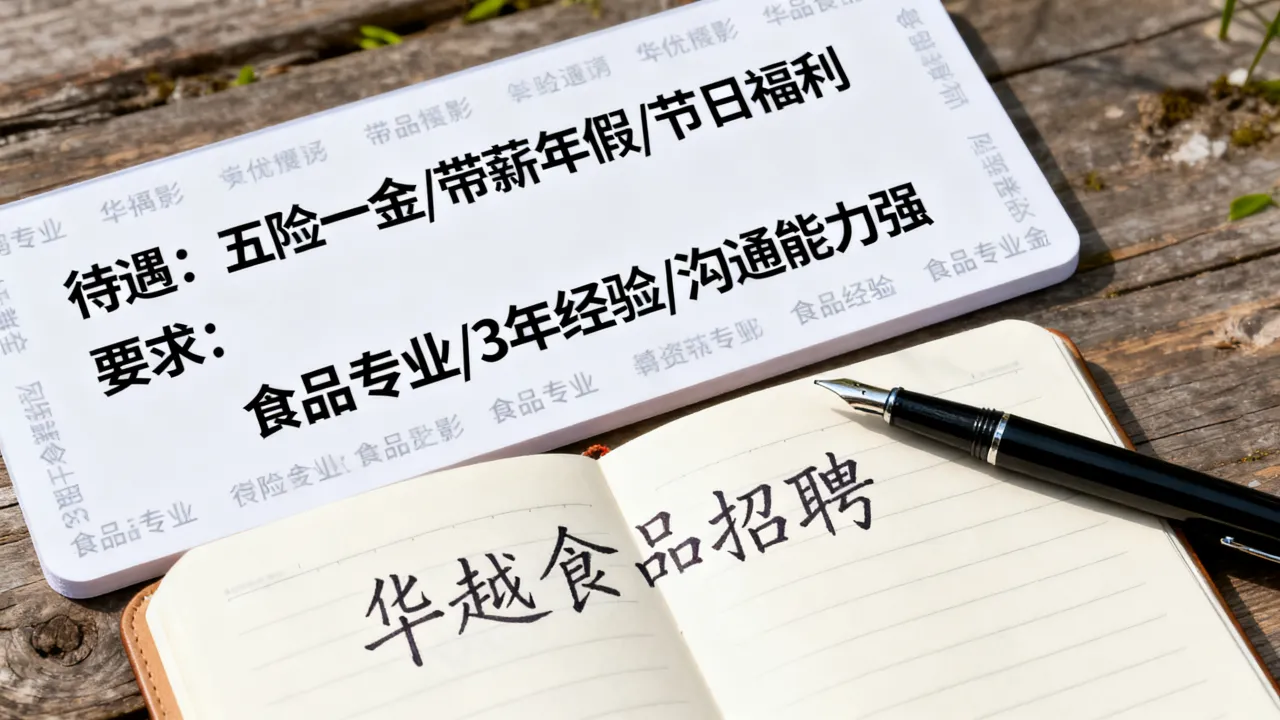 湖南华越食品公司招聘待遇怎么样?有什么要求?-图3 湖南华越食品公司招聘待遇怎么样?有什么要求?-图3