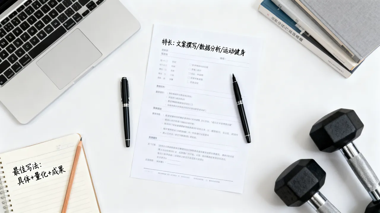 本人特长怎么填写?简历特长描述的最佳写法是什么?-图2 本人特长怎么填写?简历特长描述的最佳写法是什么?-图2