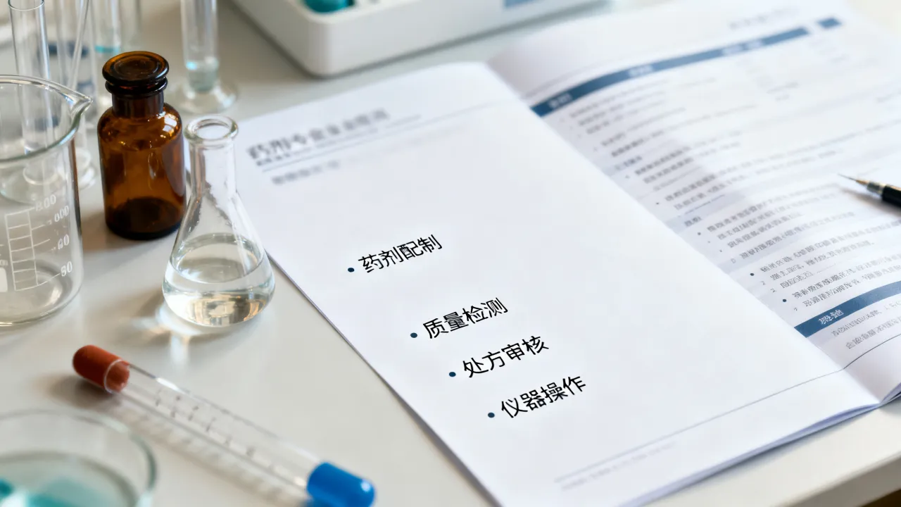 怎么写简历药剂?药剂专业简历突出哪些技能要点,怎么写易过筛?