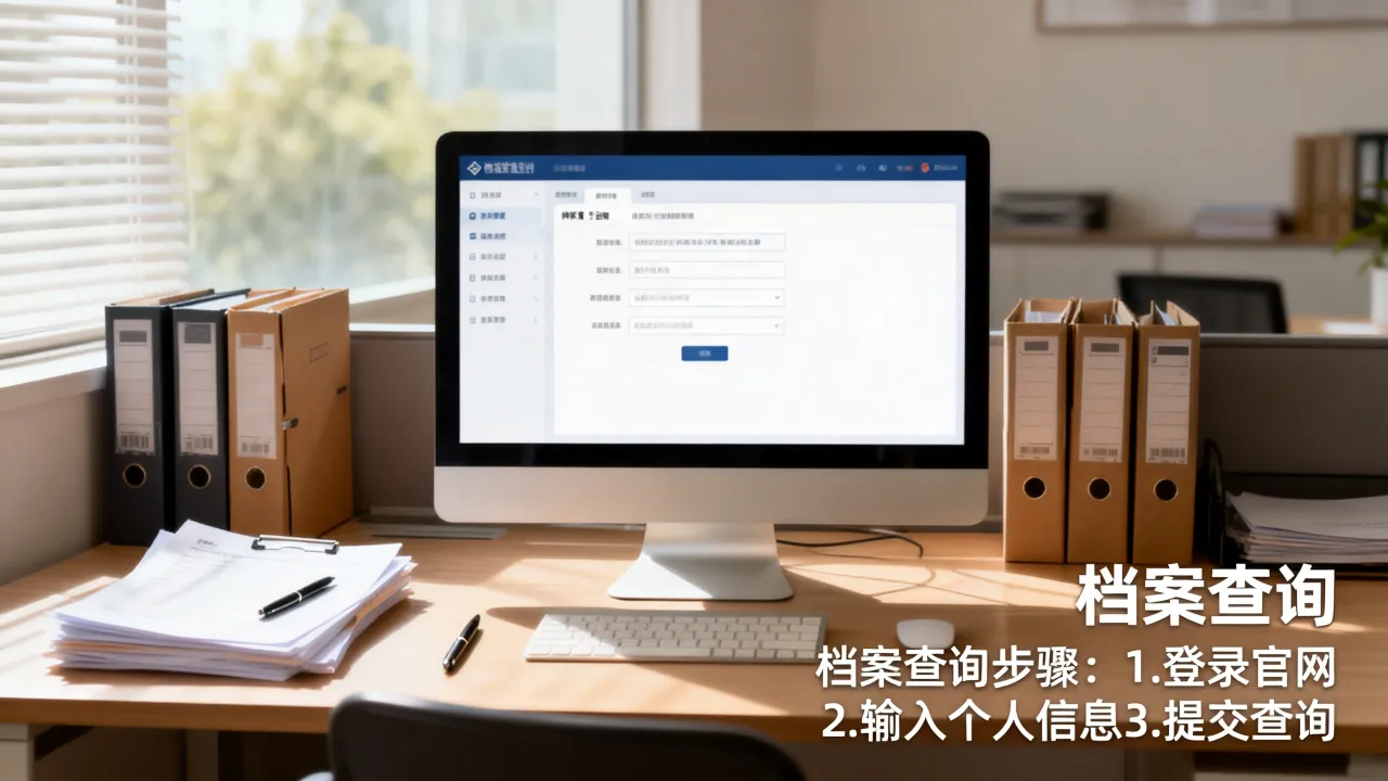 人事个人档案查询怎么操作,人事个人档案查询入口在哪里