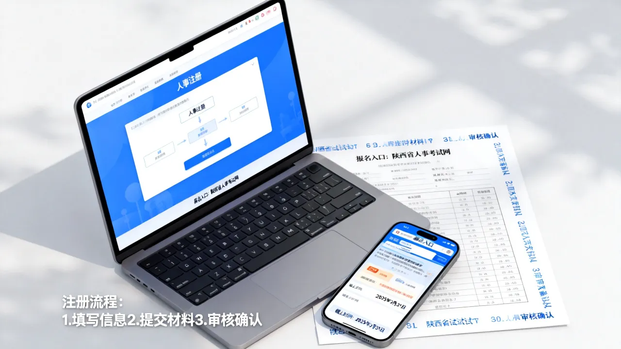 陕西省人事注册流程是什么,报名入口和截止时间在哪查询?-图3 陕西省人事注册流程是什么,报名入口和截止时间在哪查询?-图3