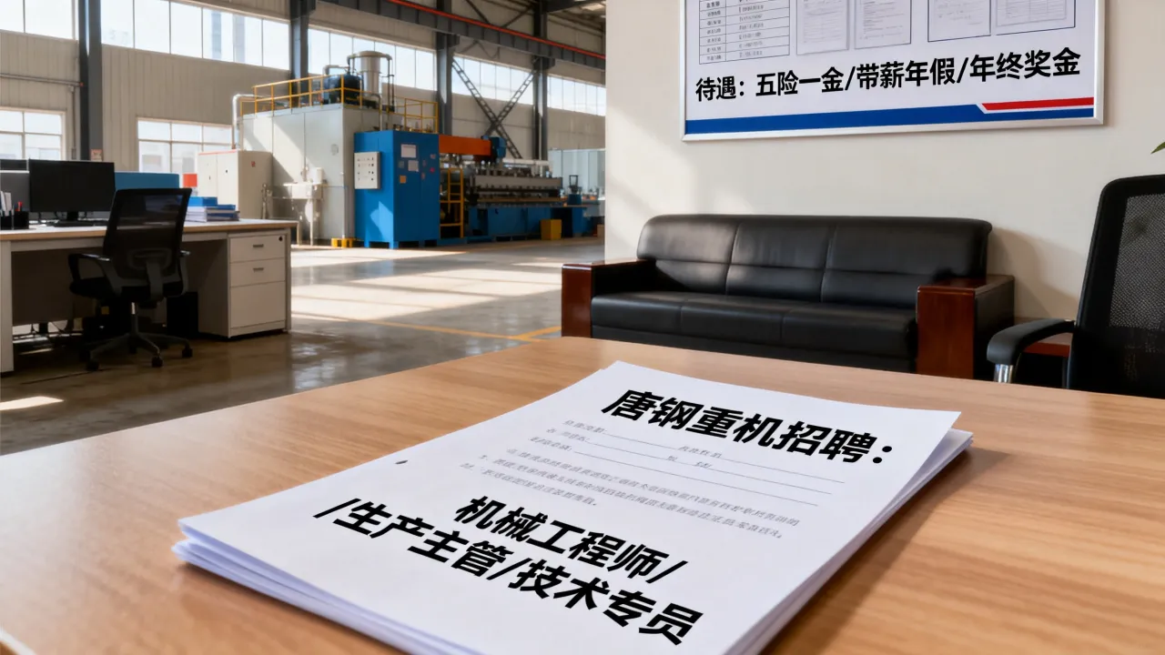 唐钢重机招聘信息在哪看，工业区唐钢重机招聘待遇好不好？-图2