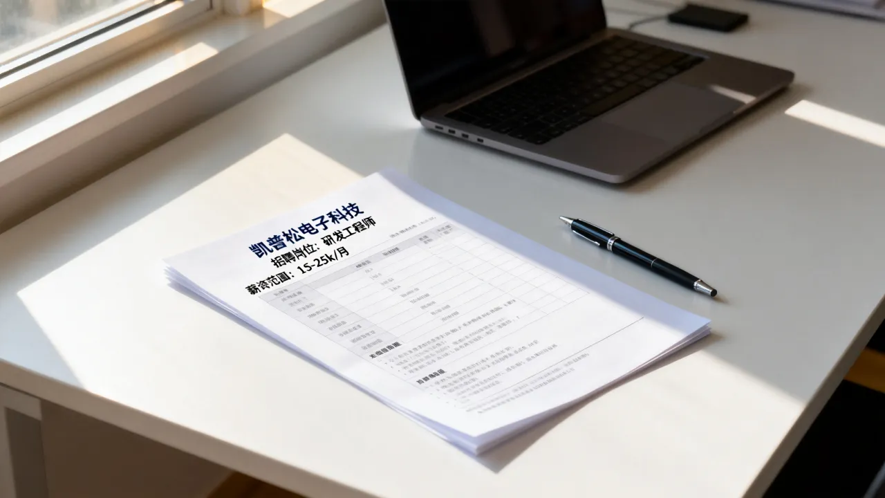 凯普松电子科技招聘靠谱吗,薪资待遇怎么样?-图2 凯普松电子科技招聘靠谱吗,薪资待遇怎么样?-图2