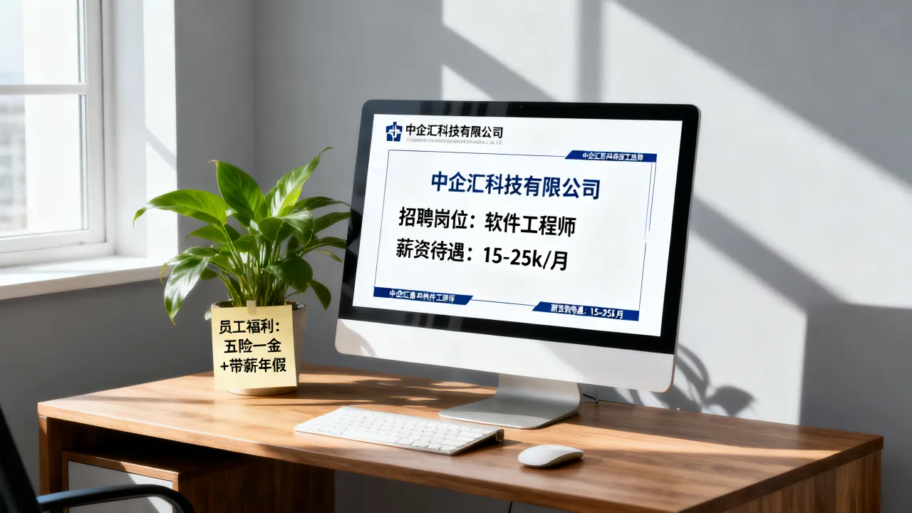 中企汇科技有限公司招聘靠谱吗,待遇如何,值得去吗?