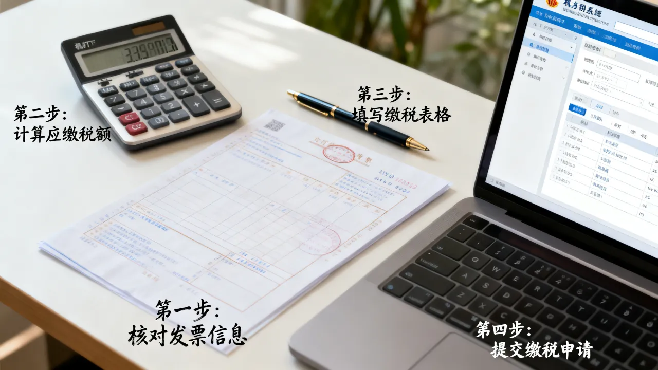 机打发票如何缴税,发票缴税步骤详解?-图3 机打发票如何缴税,发票缴税步骤详解?-图3