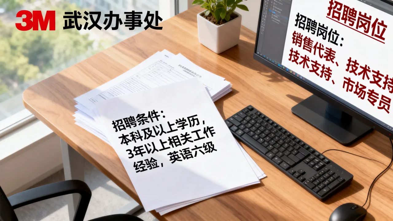 3M武汉办事处招聘条件是什么,3M武汉招聘岗位有哪些?