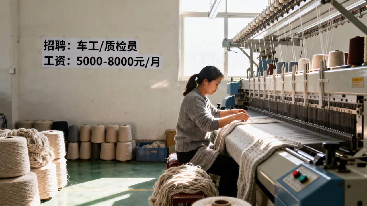 湖州七幸羊毛衫厂招聘吗,工资高待遇好是真的吗?-图2 湖州七幸羊毛衫厂招聘吗,工资高待遇好是真的吗?-图2