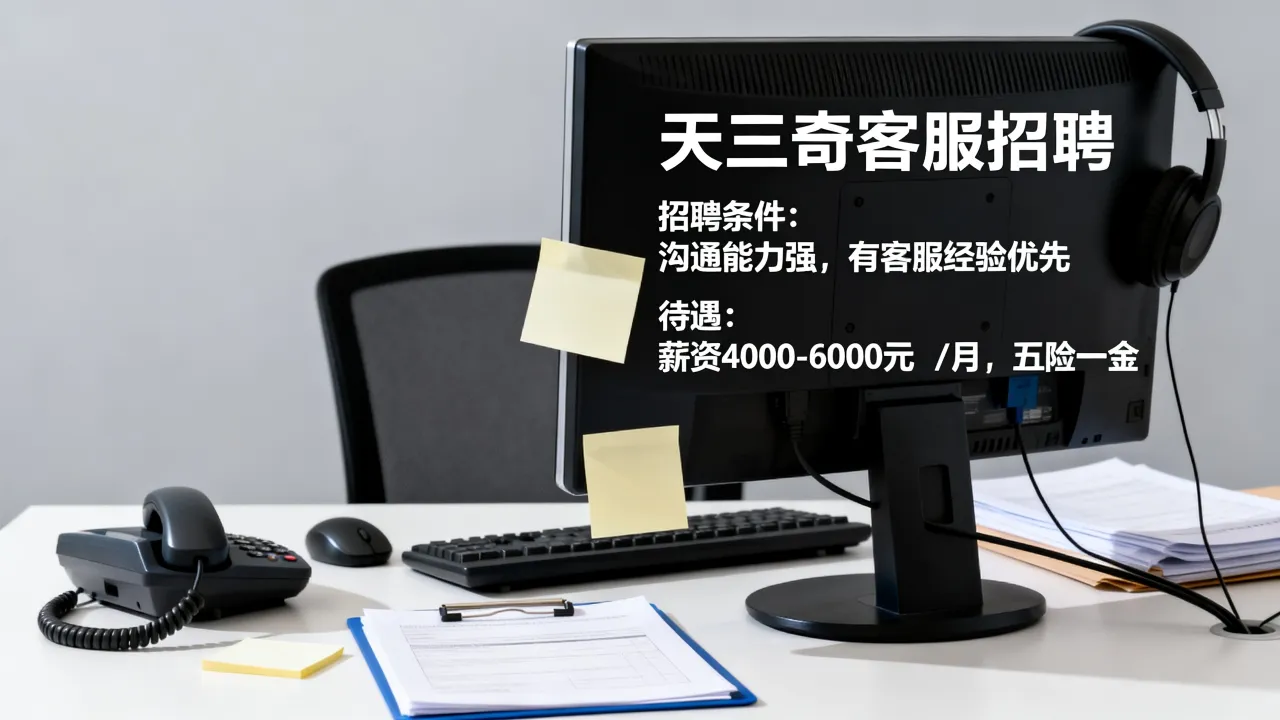 吉林市天三奇客服招聘是真的吗,天三奇客服招聘条件待遇怎么样