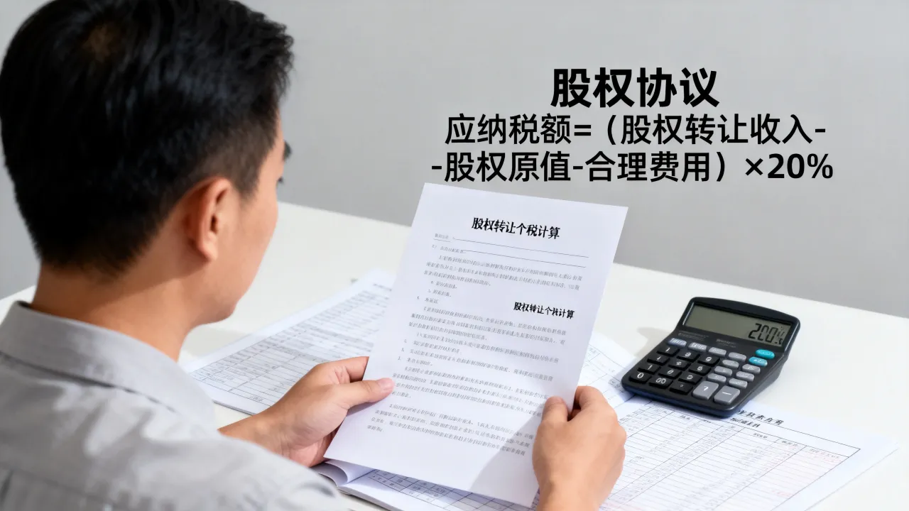 股权转让如何交个税,自然人股东转让股权个人所得税怎么算-图2 股权转让如何交个税,自然人股东转让股权个人所得税怎么算-图2