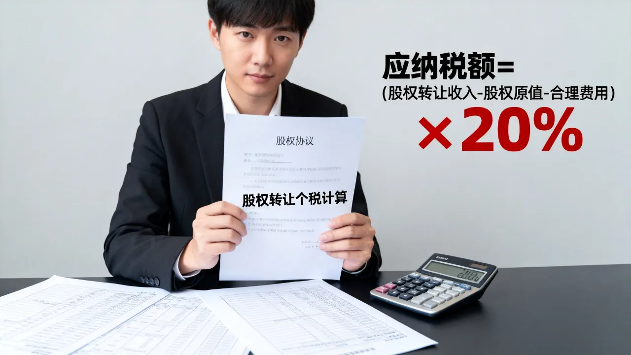 股权转让如何交个税,自然人股东转让股权个人所得税怎么算-图3 股权转让如何交个税,自然人股东转让股权个人所得税怎么算-图3