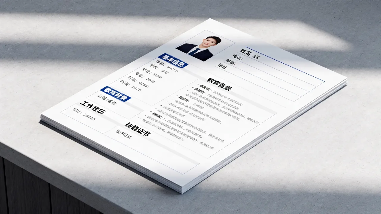 求职简历怎么摆放?简历摆放顺序和排版有哪些技巧?-图3 求职简历怎么摆放?简历摆放顺序和排版有哪些技巧?-图3