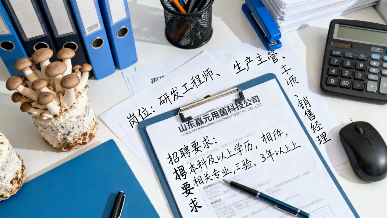山东嘉元食用菌科技招聘岗位有哪些,嘉元食用菌招聘要求高吗