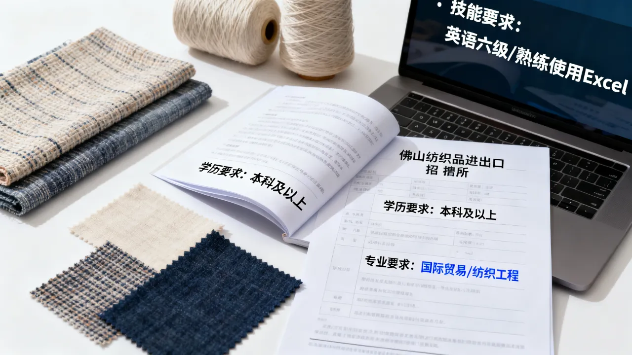 佛山纺织品进出口招聘有哪些要求?怎么应聘成功-图3 佛山纺织品进出口招聘有哪些要求?怎么应聘成功-图3