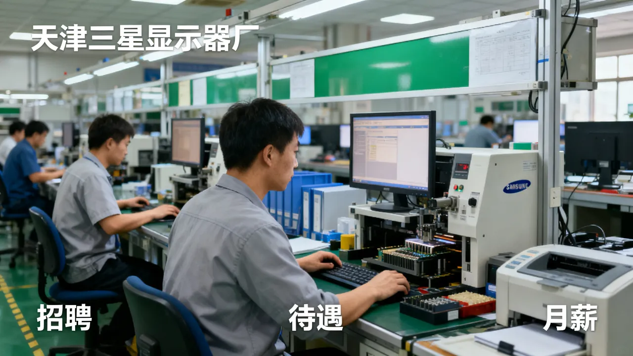 天津三星显示器厂招聘待遇怎么样，月薪工资多少钱？-图2