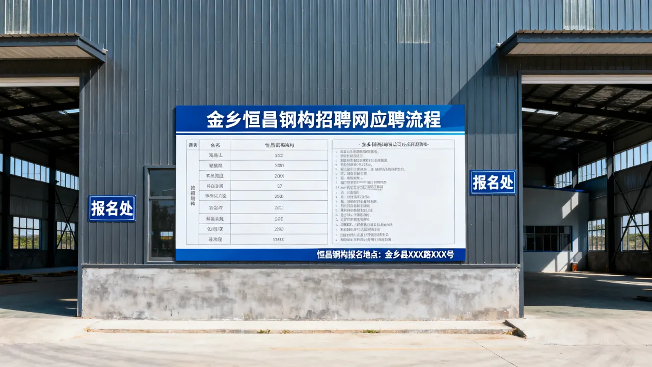 金乡恒昌钢构招聘网怎么应聘?想进恒昌钢构去哪里报名-图2 金乡恒昌钢构招聘网怎么应聘?想进恒昌钢构去哪里报名-图2