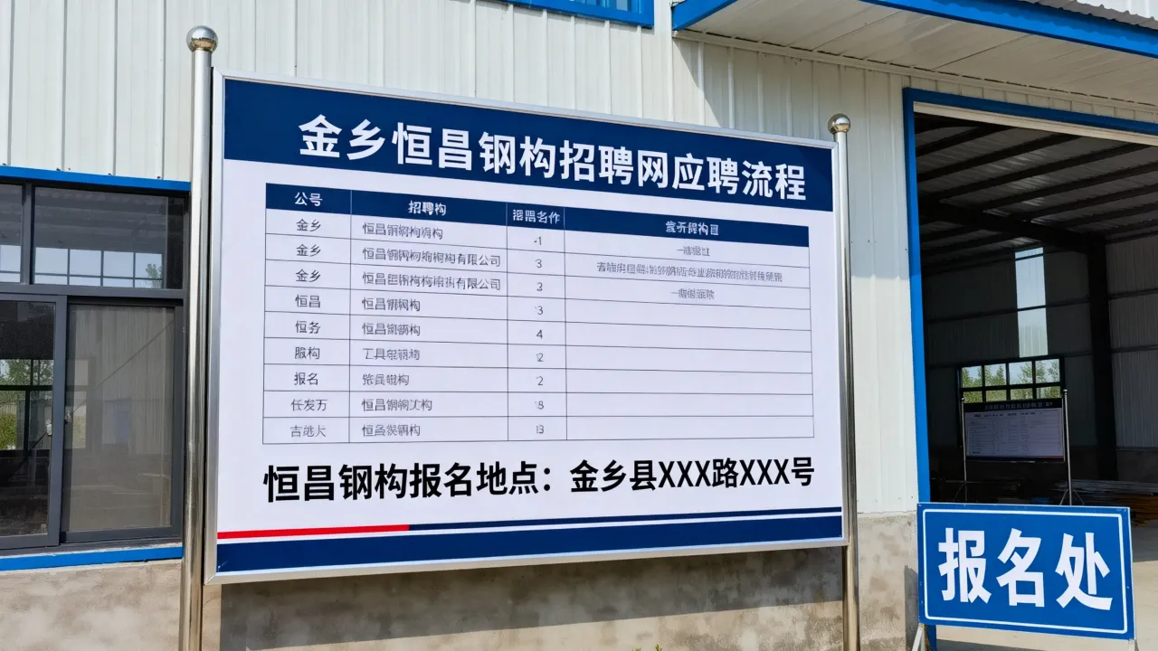 金乡恒昌钢构招聘网怎么应聘?想进恒昌钢构去哪里报名-图3 金乡恒昌钢构招聘网怎么应聘?想进恒昌钢构去哪里报名-图3