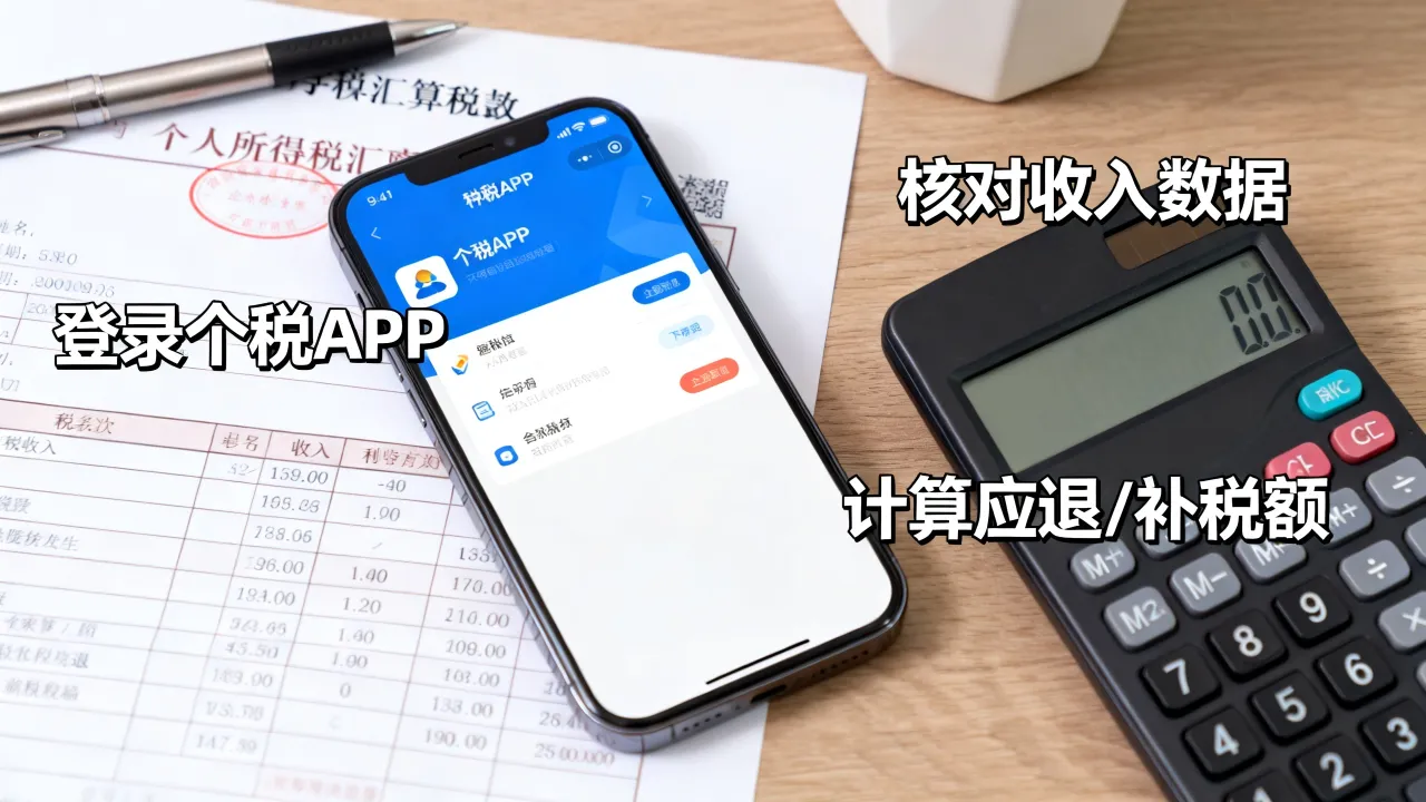 汇算清缴如何缴税？2025年个人所得税汇算清缴怎么操作