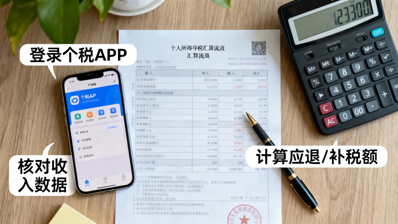 汇算清缴如何缴税?2025年个人所得税汇算清缴怎么操作-图3 汇算清缴如何缴税?2025年个人所得税汇算清缴怎么操作-图3