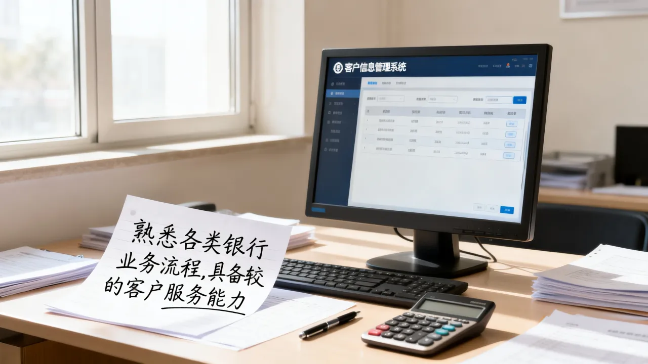 柜员经历怎么写?银行工作简历自我评价范文-图2 柜员经历怎么写?银行工作简历自我评价范文-图2