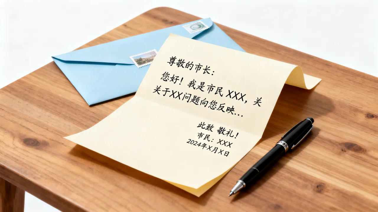 怎么向市长写信?给市长写信的格式和地址是什么