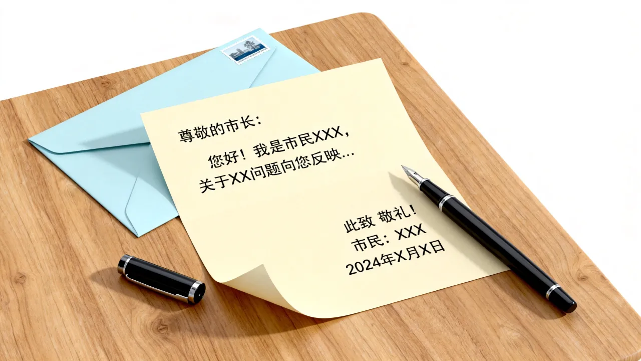 怎么向市长写信?给市长写信的格式和地址是什么-图3 怎么向市长写信?给市长写信的格式和地址是什么-图3