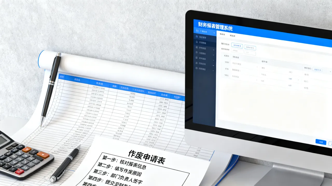 财务报表如何作废,财务报表作废流程及操作步骤是什么?-图2 财务报表如何作废,财务报表作废流程及操作步骤是什么?-图2