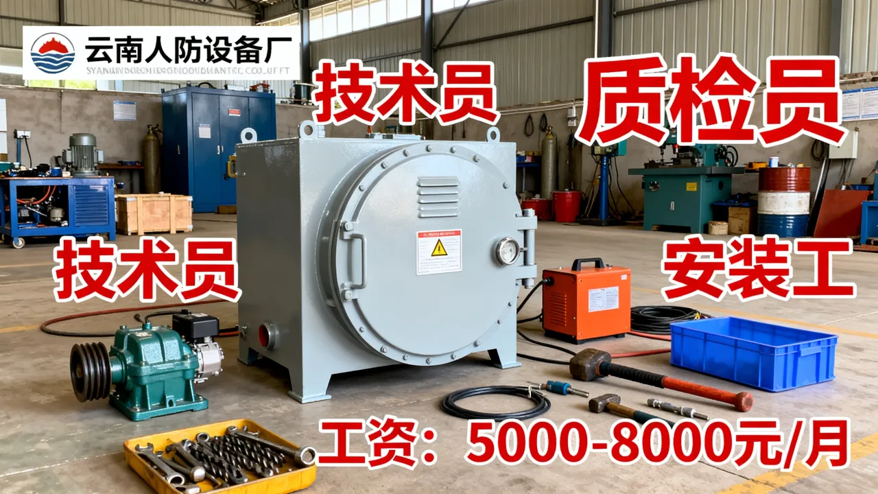 云南人防设备厂招聘信息有哪些?人防设备厂招聘岗位工资待遇如何?-图3 云南人防设备厂招聘信息有哪些?人防设备厂招聘岗位工资待遇如何?-图3