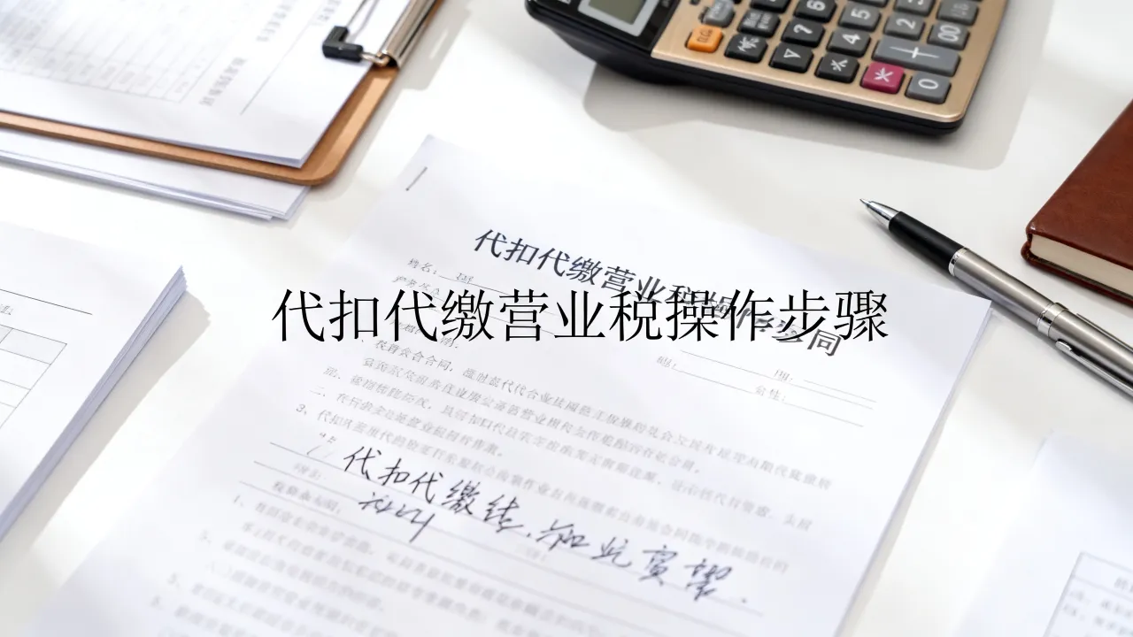 如何代扣代缴营业税?代扣代缴营业税怎么操作-图3 如何代扣代缴营业税?代扣代缴营业税怎么操作-图3