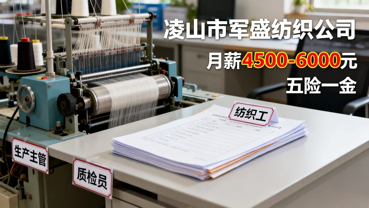 乐山市军盛纺织公司招聘岗位有哪些,薪资待遇如何?-图3 乐山市军盛纺织公司招聘岗位有哪些,薪资待遇如何?-图3