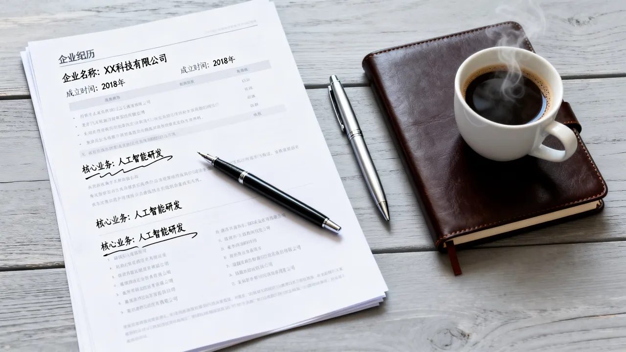 企业履历怎么写,怎样写出高通过率的企业履历