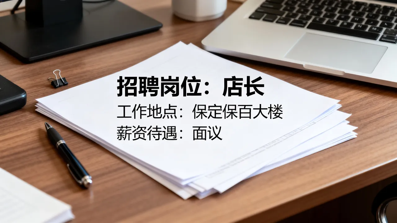 保定保百大楼店长招聘怎么样，薪资待遇如何-图2