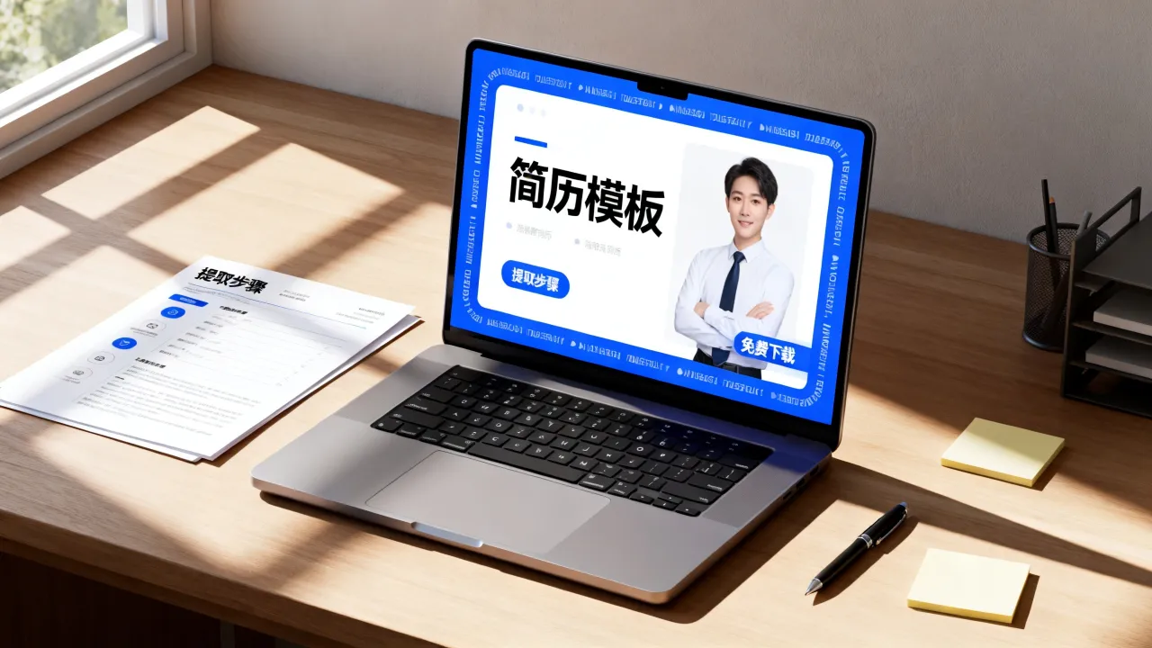 怎么提取简历模板,如何免费下载高质量简历模板?