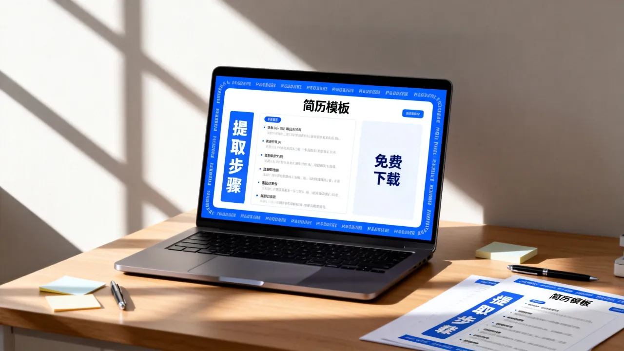 怎么提取简历模板，如何免费下载高质量简历模板？-图2