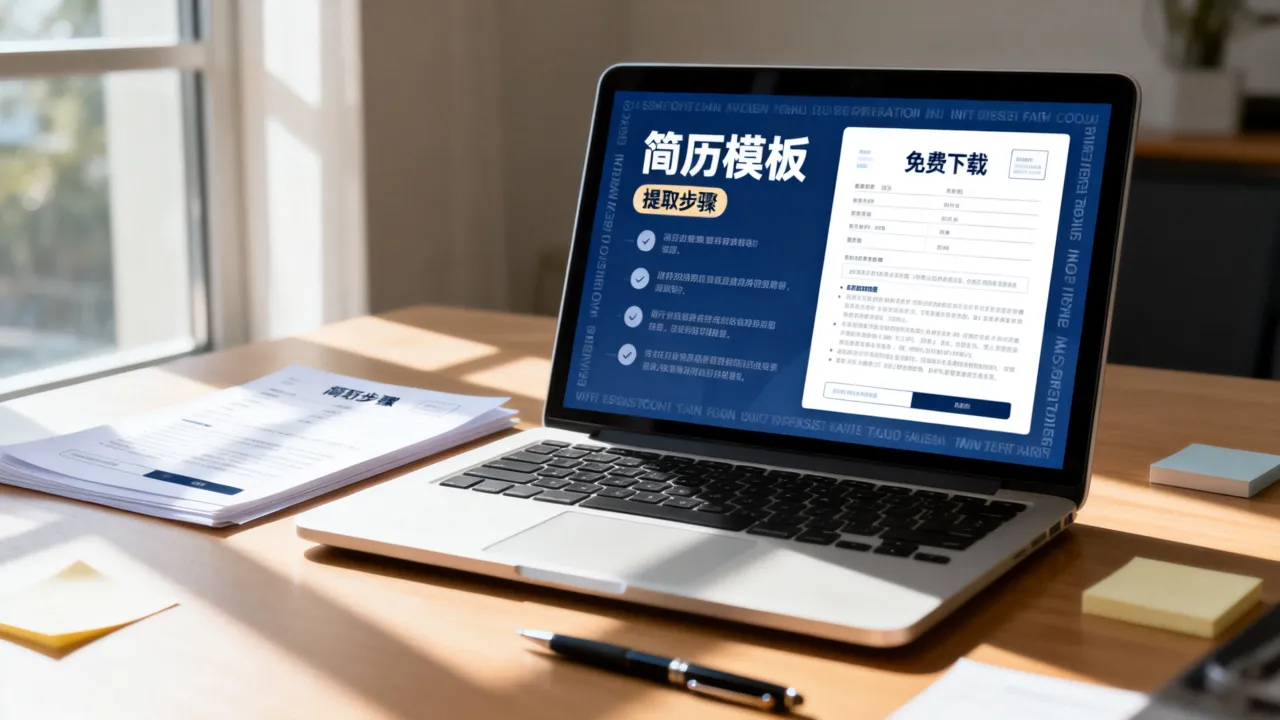 怎么提取简历模板，如何免费下载高质量简历模板？-图3